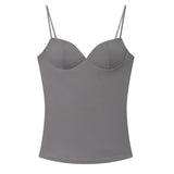 HXAO Corset Camisole Crop Top – Backless Bustier Tank