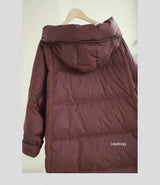 Women’s Oversized White Duck Down Puffer