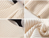 Women's V-Neck Knit Pullover Sweater
