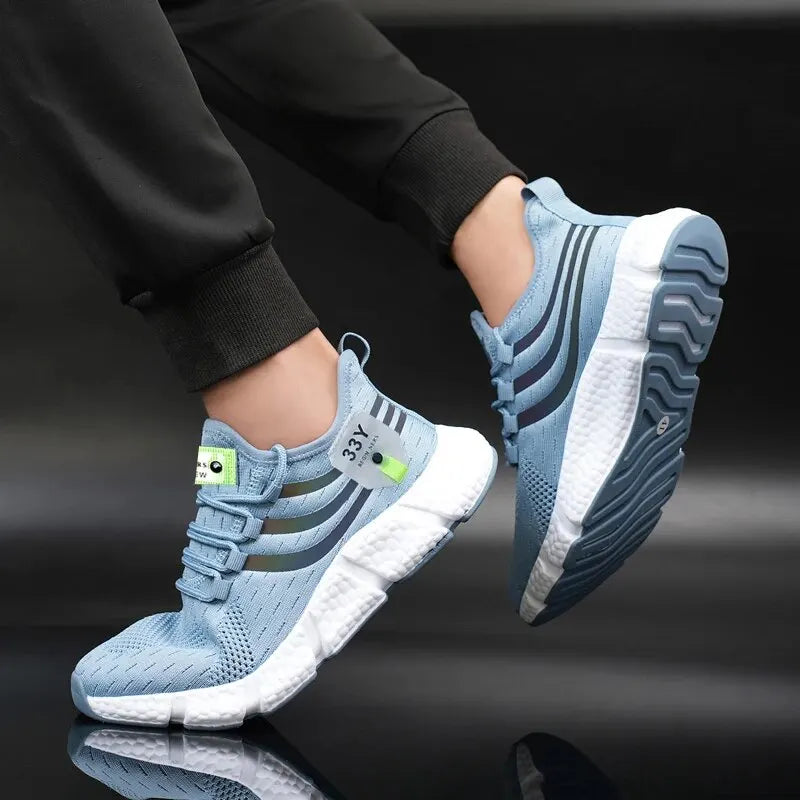 Men's Breathable Mesh Walking Sneakers