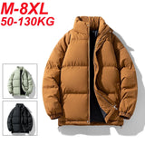 Men's Oversized Winter Parka – Thick Warm Padded Coat