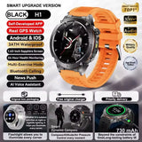 2025 New GUHUAVMI IOS Ultra GPS Smart Watch 10ATM Waterproof Built-in Dual-band GNSS Compass Military Sports Men SWIM Bracelet