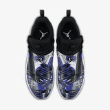 Nike official genuine Jordan Jumpman Hustle PF men's basketball shoes AQ0394