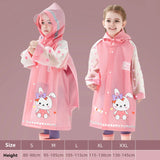Kids Waterproof Cartoon Raincoat | Dinosaur & Unicorn