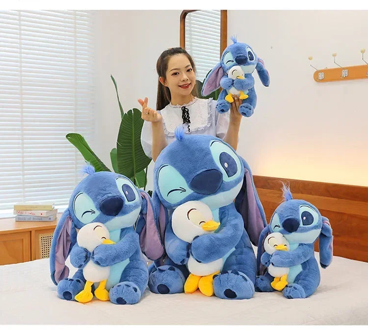 Disney Stitch & Duck Plush Doll