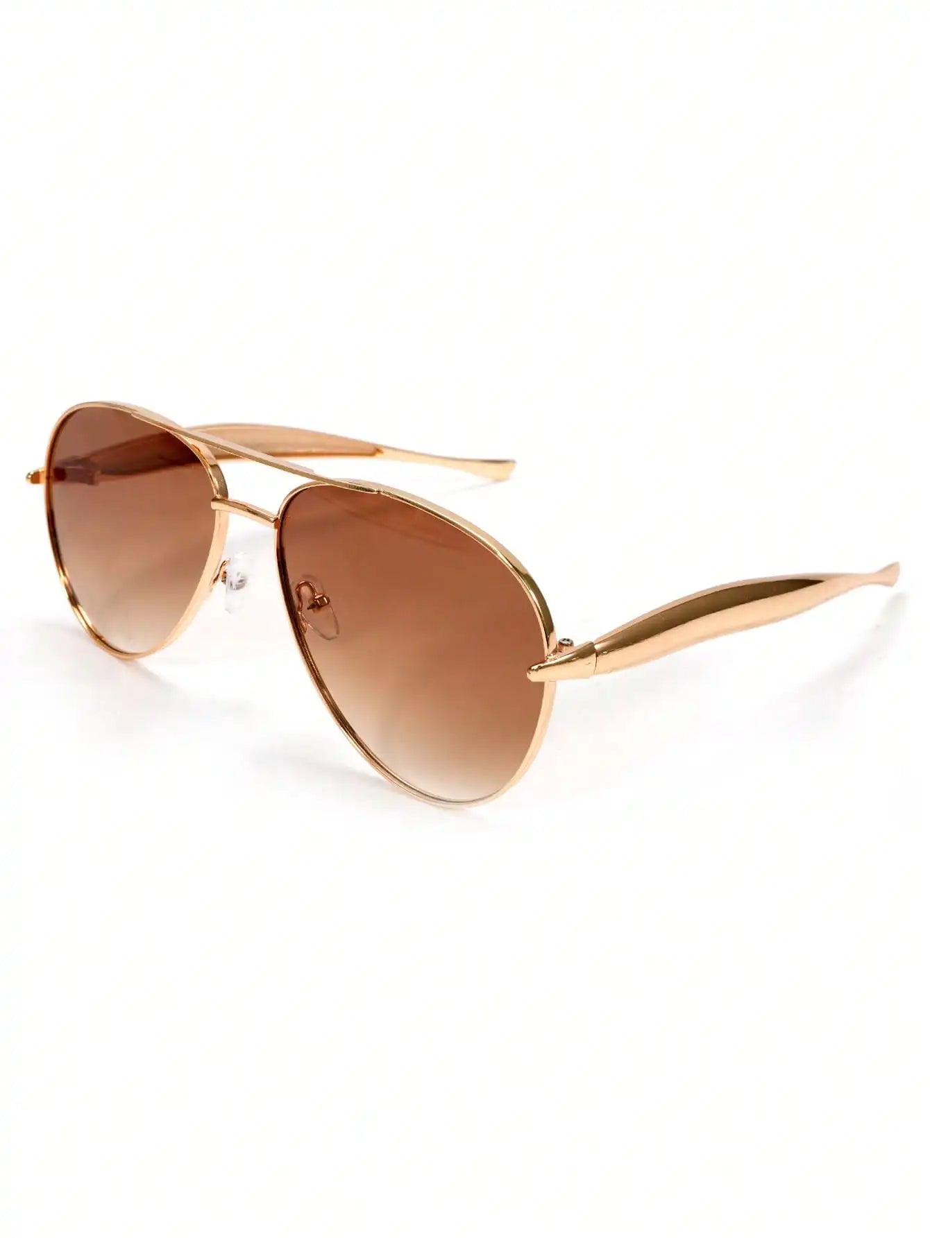 Large Frame Double Bridge Aviator Sunglasses | UV400