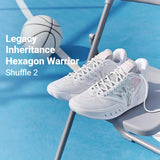 361 Degrees Joker SHUFFLE 2 Men's Basketball Shoes New Breathable Lightweight Wear-resistant Flexible Male Sneakers 572621101