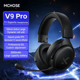 MCHOSE V9 Pro Gaming Wireless  Headset Surround Sound Headphones Noise Canceling Mic Low Latency Lightweight for PS5 PC SWITCH