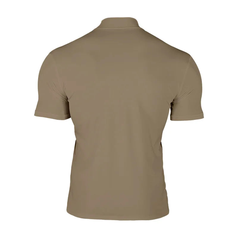 Men's compress T-shirts summer solid color short-sleeved men tops fashion yoga clothes men's tight turtleneck T-shirt