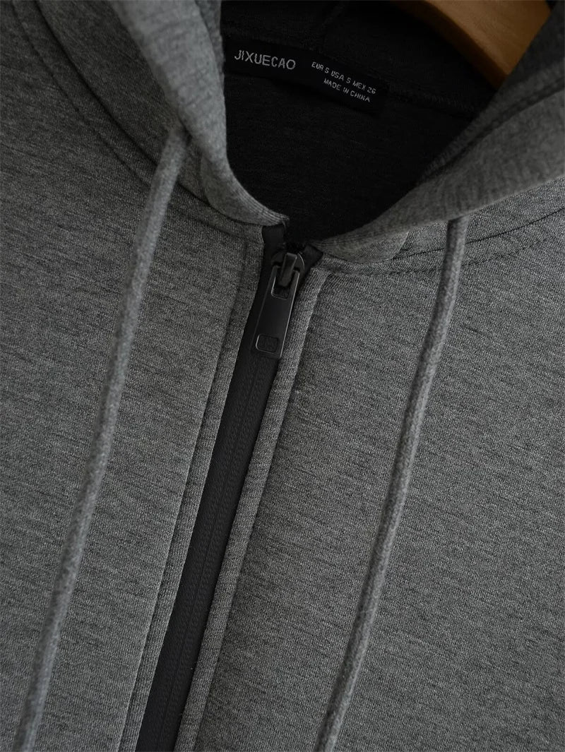 High Street Oversized Zip Hoodie