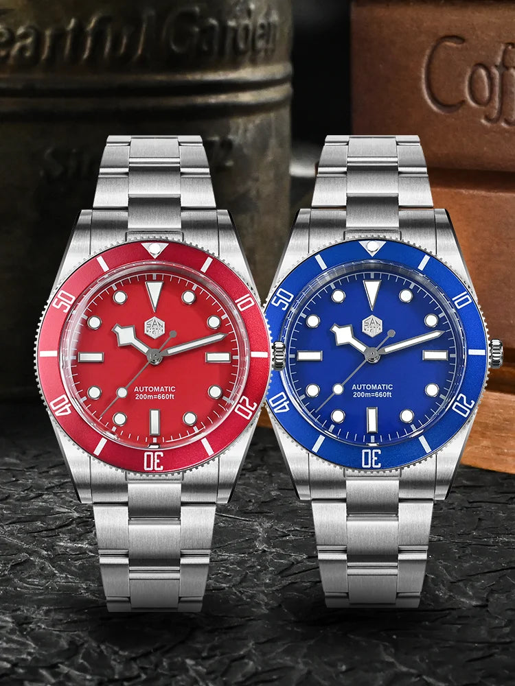 San Martin 37mm BB54 Diver | ST2130 Auto | Sapphire | 200M
