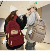 Fashion Big Student School Backpack Rucksack Girls Boys School Bag High Capacity Women Backpack Female Leisure Travel Mochila