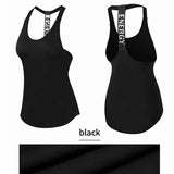 Open-Back Activewear Workout Tank