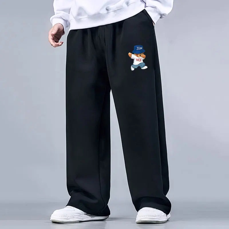Men's Plus Size Cotton Joggers, XL–7XL