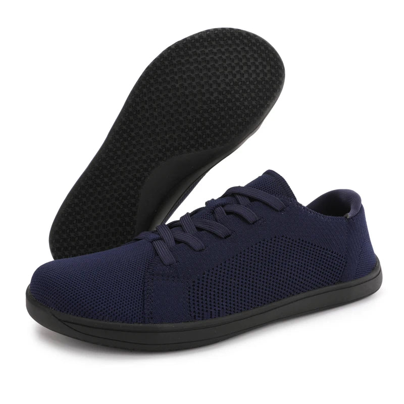 Summer Men's Casual Sports Shoes, Men's and Women's Wide Version Barefoot Shoes Outdoor Running Casual Shoes, Minimalist Shoes
