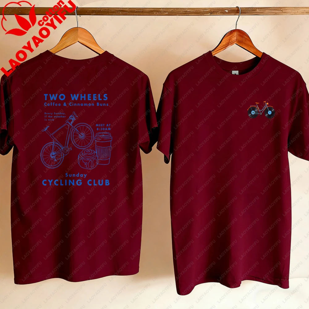 Sunday Cycling Club Cotton Graphic T-Shirt