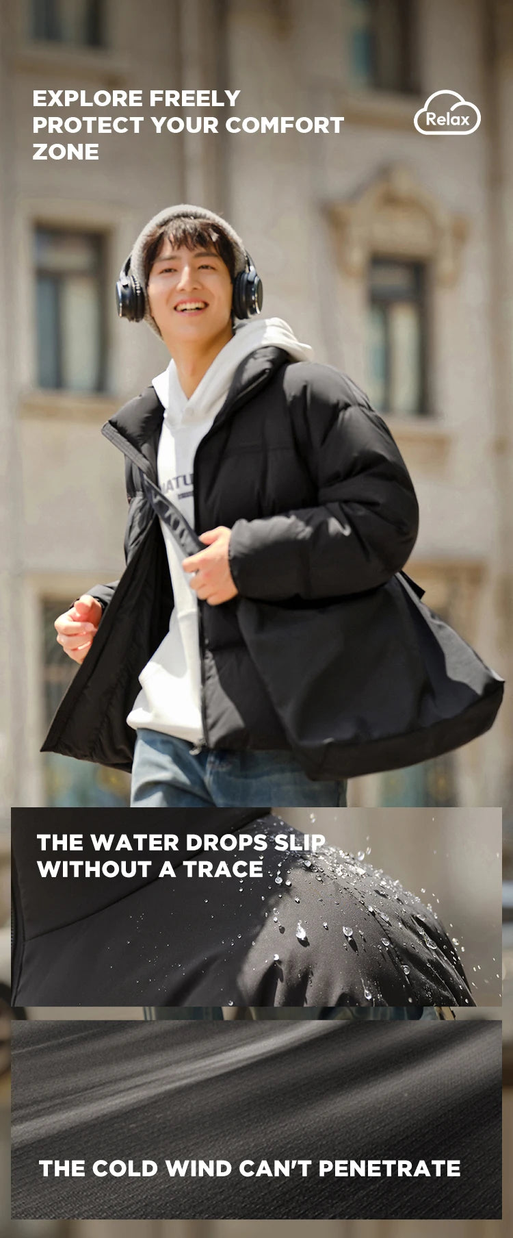 Semir Unisex Stand-Collar Puffer Down Jacket