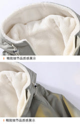 Men’s Fleece-Lined Hooded Winter Jacket