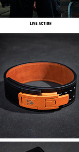 Premium Cowhide Weightlifting Belt | Gym & Powerlifting