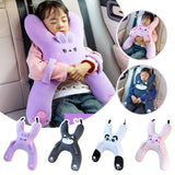 Car Seat Safety Neck Pillow Cute Children's Headrest Lumbar Support Anti Pinch Neck Cute Cartoon Sleeping Pillow