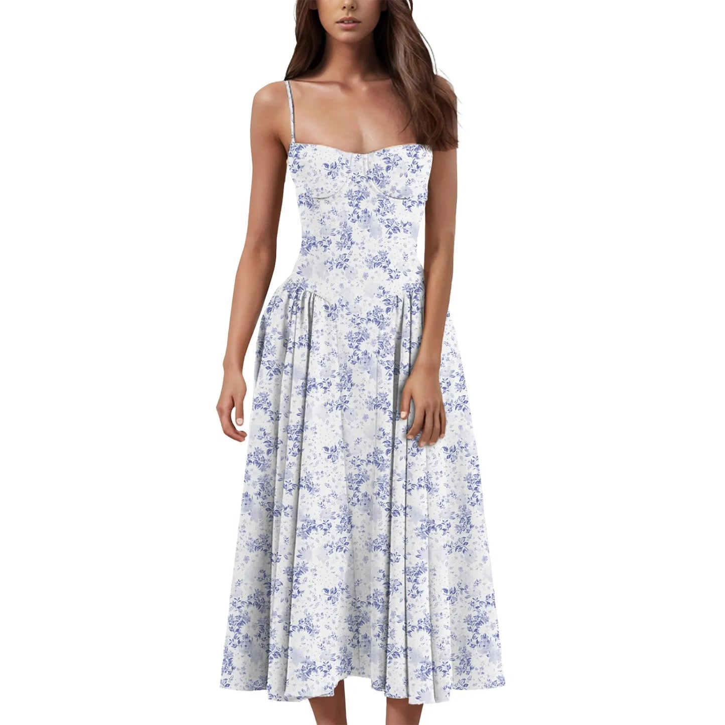 Enchanting Garden Party Midi Dress