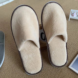 4Pairs/Lot Men Women Kids Disposable Hotel Guest Slippers Cotton Slides Home Travel SPA Slipper Hospitality Cheap Footwear