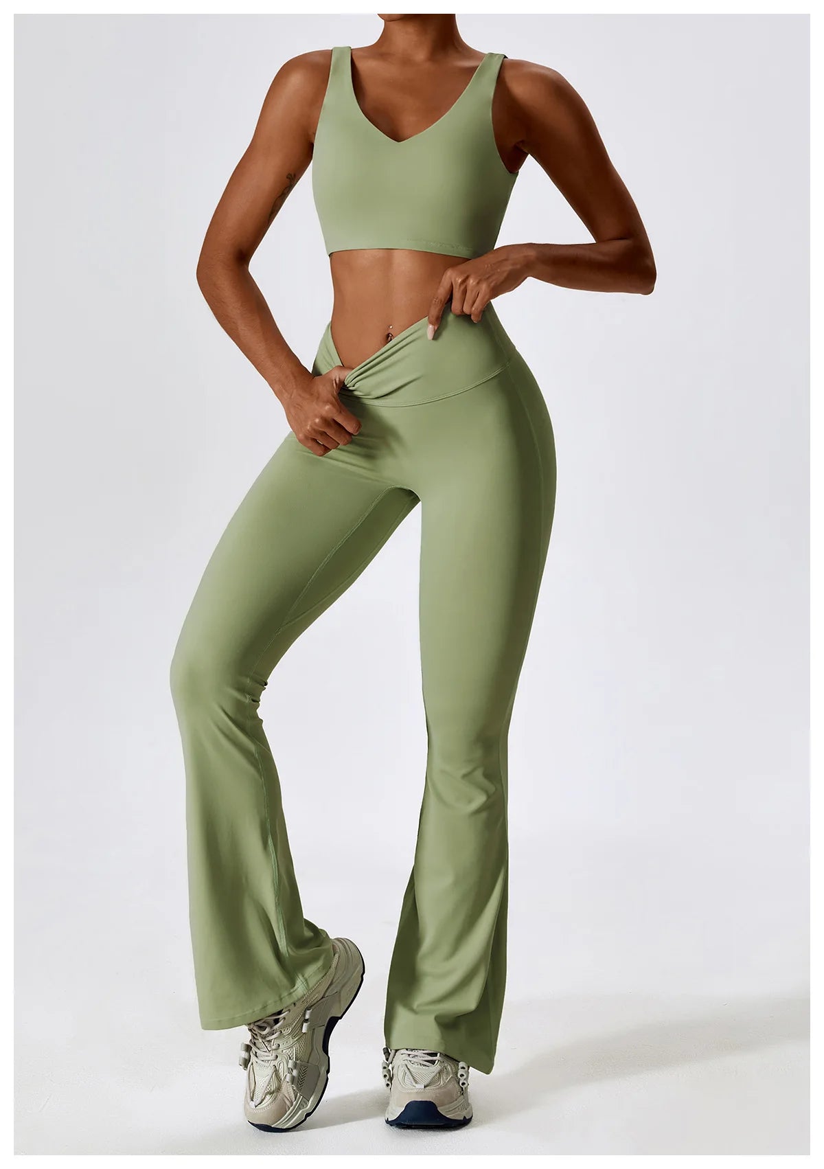 Seamless 2-Piece Yoga & Fitness Set