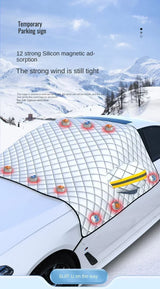 Universal Half Car Cover – Snow, Frost & Sun Shield