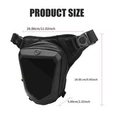 Smart LED Screen Motorcycle Bicycle Leg Bag Waterproof Ride Cycling Drop Leg Side Bag For Men Women DIY Pattern APP Control