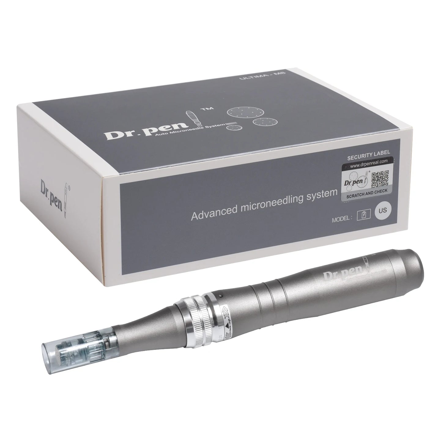Dr pen Ultima M8 With 22 Cartridge Wireless MTS Derma Microneedle Pen Kit Professionals Use Beauty Machine Needle length 0.25 mm