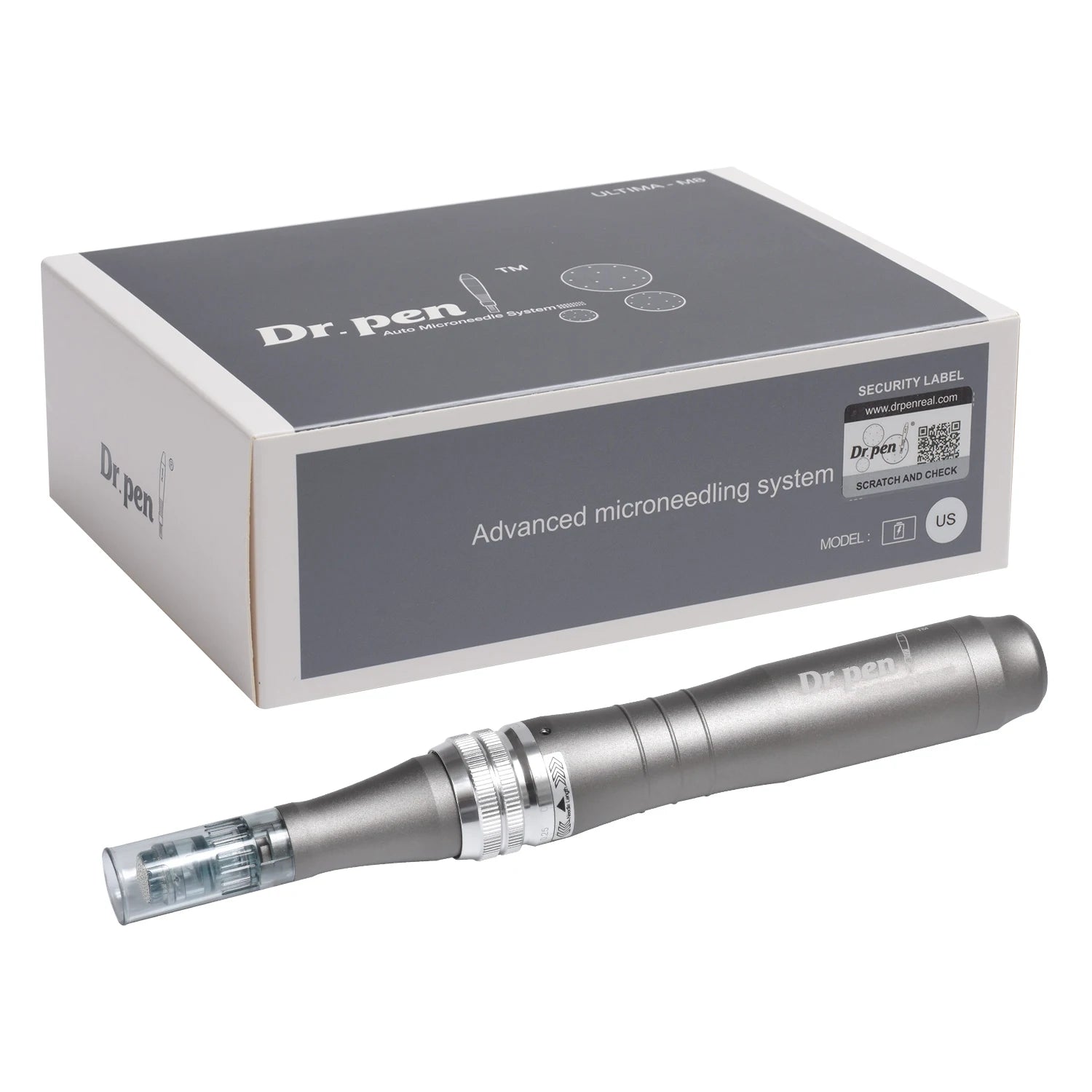 Dr pen Ultima M8 With 22 Cartridge Wireless MTS Derma Microneedle Pen Kit Professionals Use Beauty Machine Needle length 0.25 mm