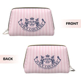 J-Juicy-C-Couture Makeup Bag Zipper Pouch Travel Cosmetic Bags Large Leather Portable Cosmetic Bag for Women