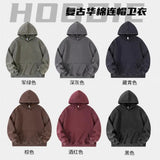 Vintage Washed Oversized Pullover Hoodie