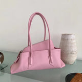 Retro Crocodile Pattern Large Capacity Tote Bag Design Women's Pleated  Leather Shoulder Bag Female Daily Commuter Bag 2025