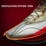 Li-Ning Women's RED HARE 9 PRO Racing Running Shoes BOOM FIBER Reflective Lightweight LiNing Training Sports Shoes ARPW002