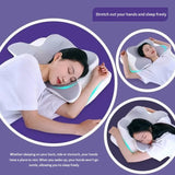 New Butterfly Outline Neck Pillow Foam Cervical Cushion Ergonomic Shaped Orthopedic Pad Comfort Support for Neck Soreness Relief