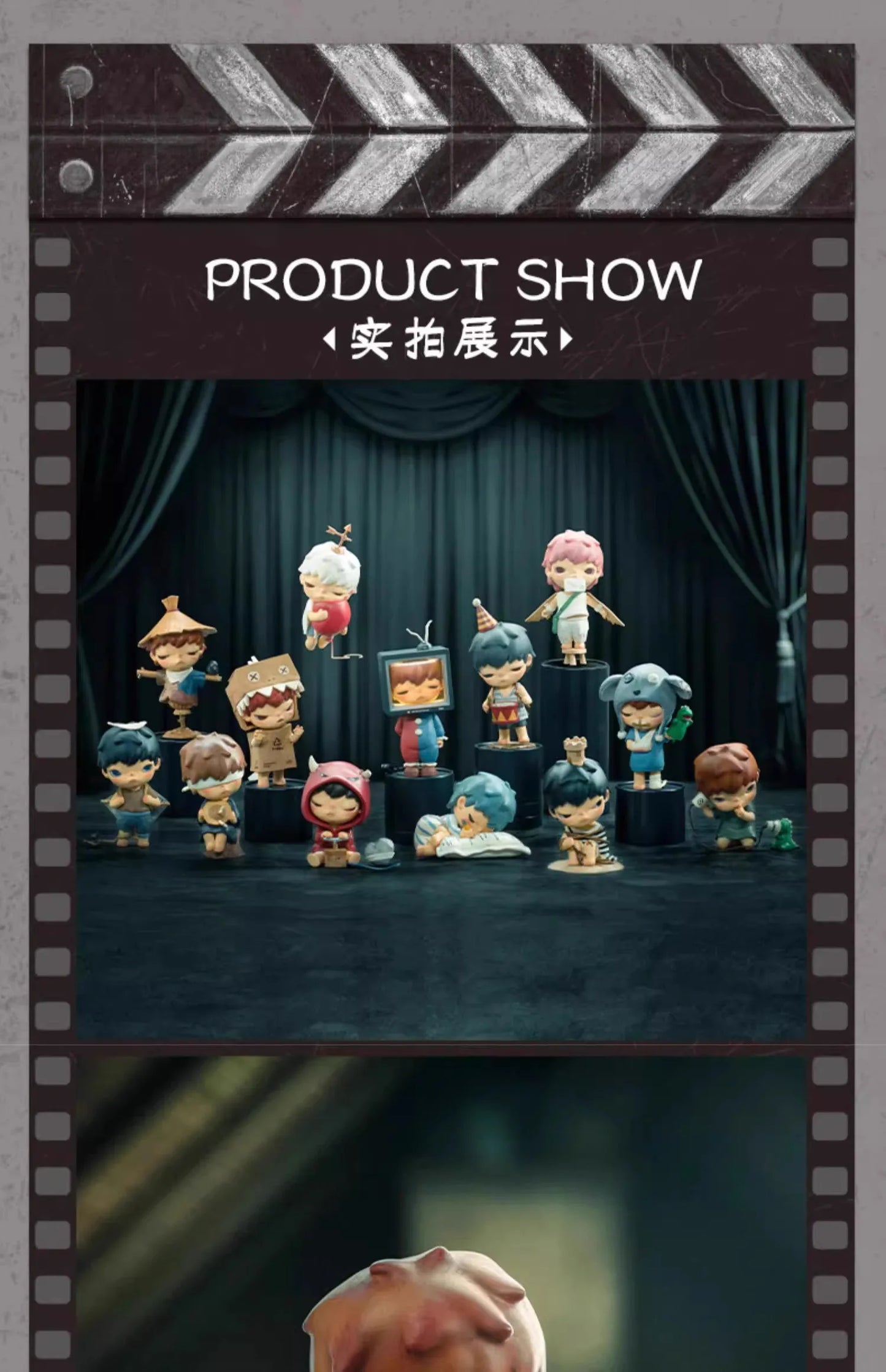 POP MART Hirono The Mime Series Figure Anime Cartoon Action Figurine Blind Box Toys Doll Cute Mysterious Box Birthday Boys Gifts