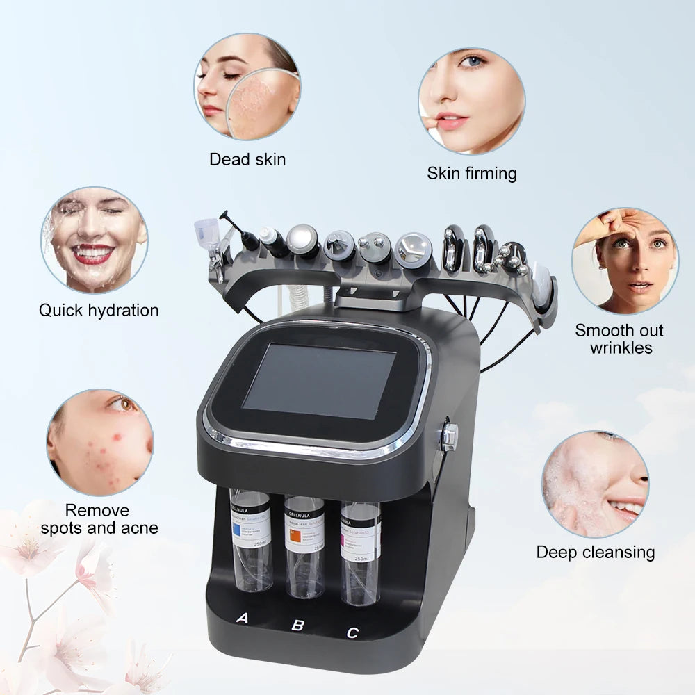 10-in-1 Hydra Facial Beauty Machine | Aqua Peel