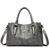 Genuine 3 Layers High Quality Soft Leather Ladies Shoulder Crossbody Bags for Women Luxury Handbags Women Bags Designer