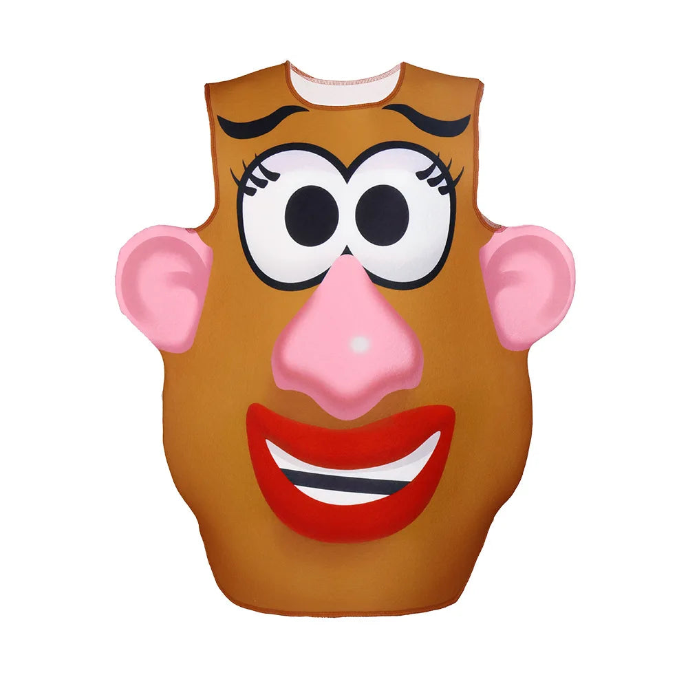 Playful Potato Head Costume for Halloween & Parties