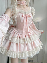 Kawaii Sweet Lolita Bow Dress