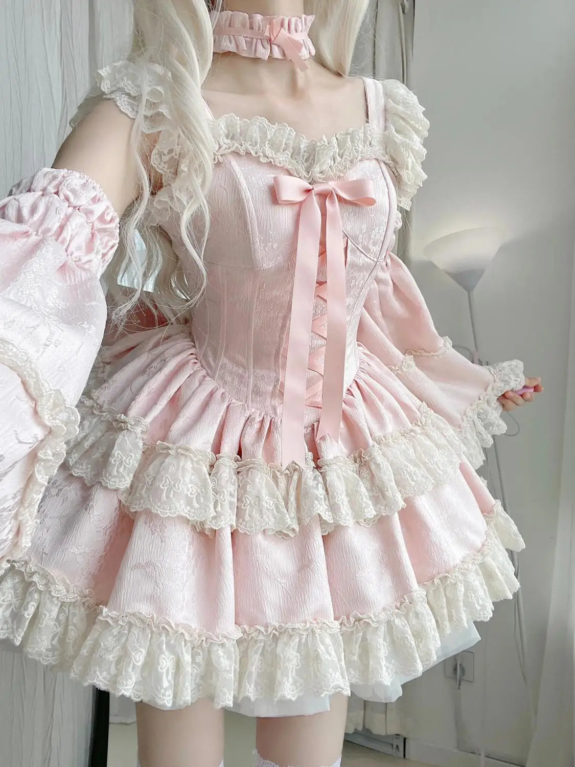 Kawaii Sweet Lolita Bow Dress