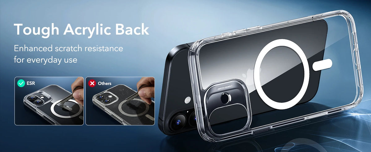 ESR Magnetic iPhone Case with Camera Guard