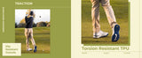 FitVille Wide Golf Shoes Men Professional Outdoor Water Resistant Golf Shoes for Course with Spikes