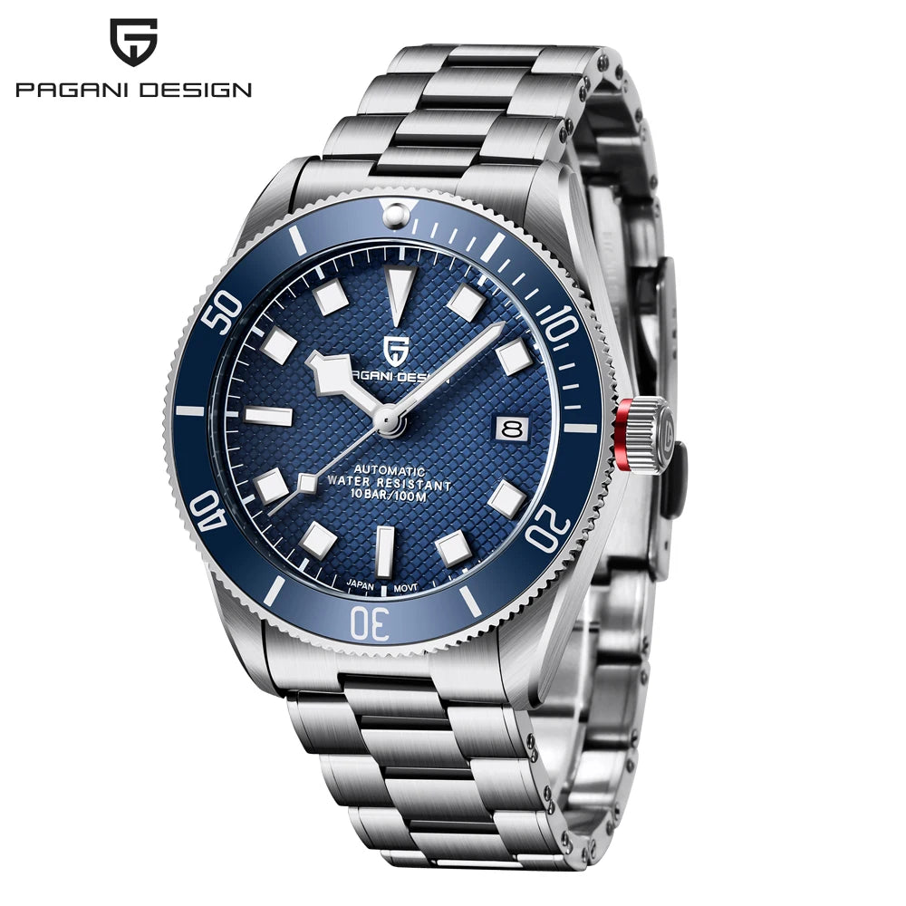 2025 New PAGANI DESIGN Retro Men's Watches NH35 Automatic Watch For Man Mechanical Wristwatch Luxury AR Sapphire Luminous Clock