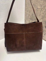 Motingsome Oversize Women Bag Luxury Suede Leather Winter Bags Frosted Cow Skin Handbag and Purses Retro Lady Tote 2024 New