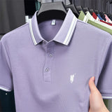Men's Premium Cotton Polo Shirt | Embroidered Classic Fit