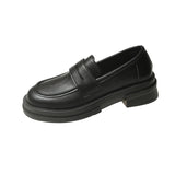 New Japanese Style College Student Shoes Cosplay Lolita Shoes for Women/Girl Fashion Black/Coffee Uniform Platform Shoes 2024
