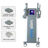 NEO PRO 6500W 15Telsa 200Hz RF Body Sculpting Machine Fat Burn Muscle Tone Device 4 5 Handles 6500W