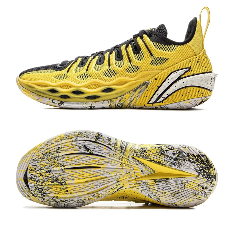 Li-Ning Men's JIMMY BUTLER BUCKETS Professional Basketball Shoes Boom Cushion LiNing Breathable Sports Shoes ABAV023